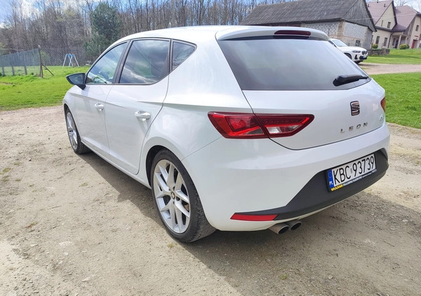 Seat Leon cena 40990 przebieg: 197000, rok produkcji 2013 z Płoty małe 121